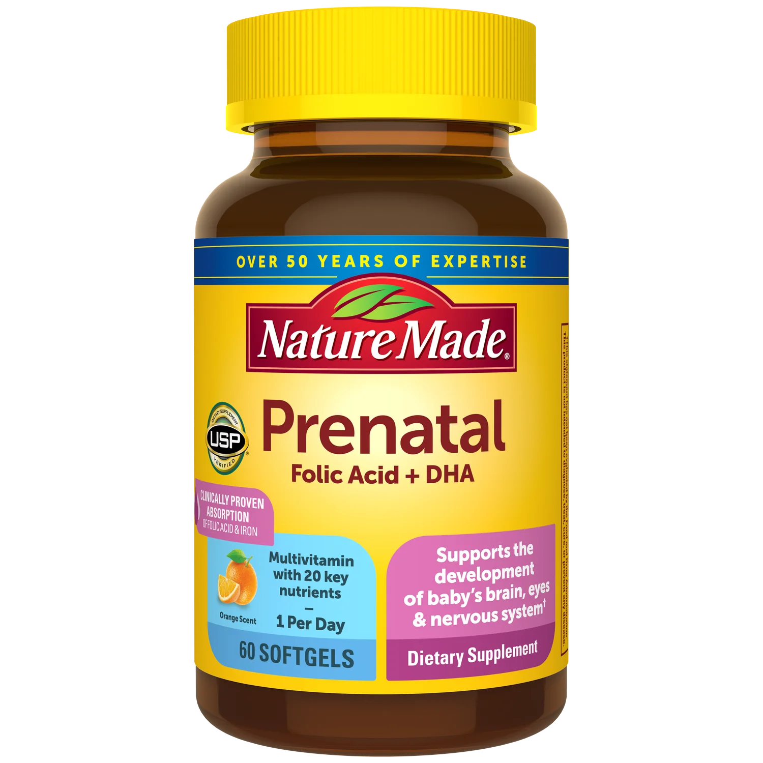 Nature Made Prenatal Multi + DHA